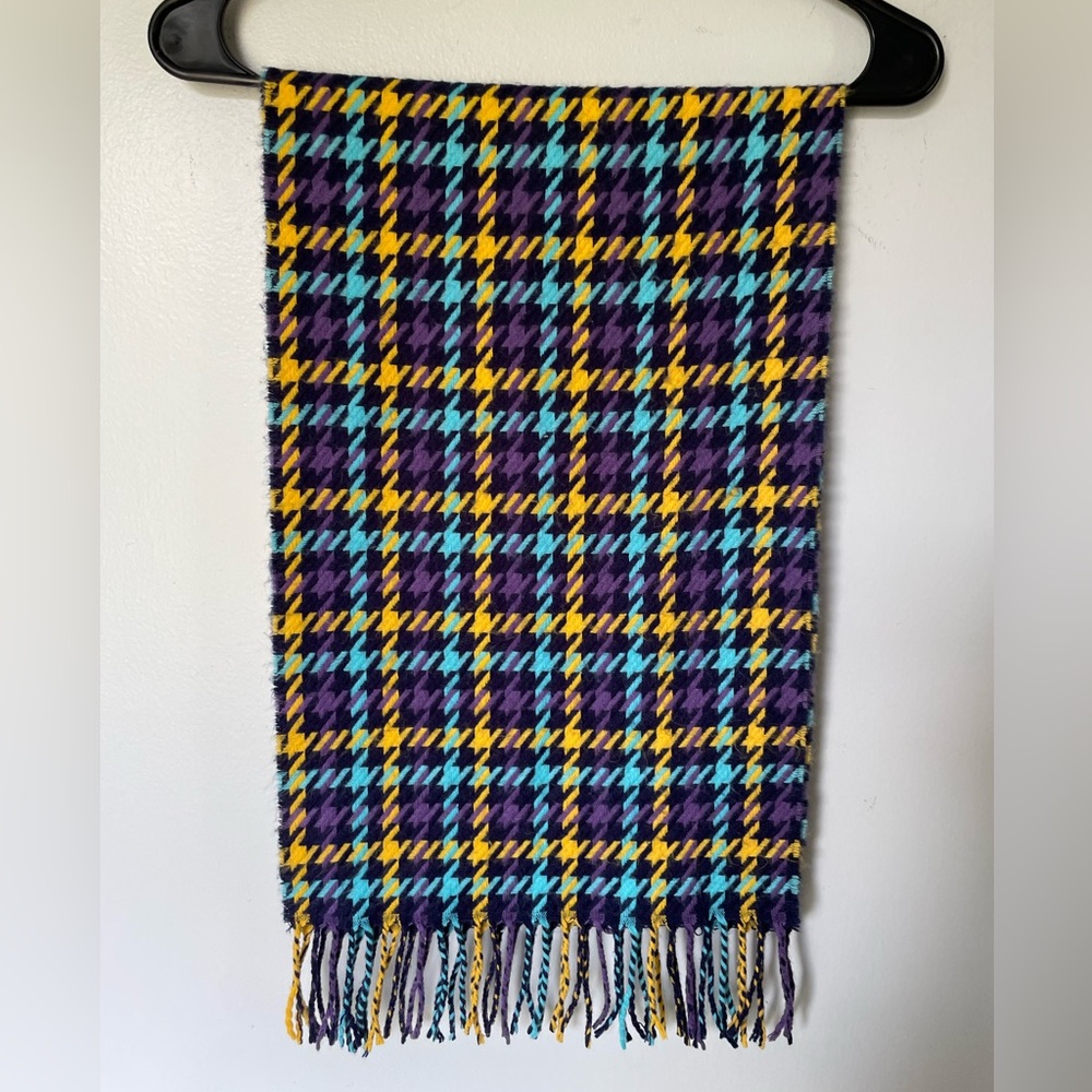Multicolored Acrylic Scarf, Unisex
